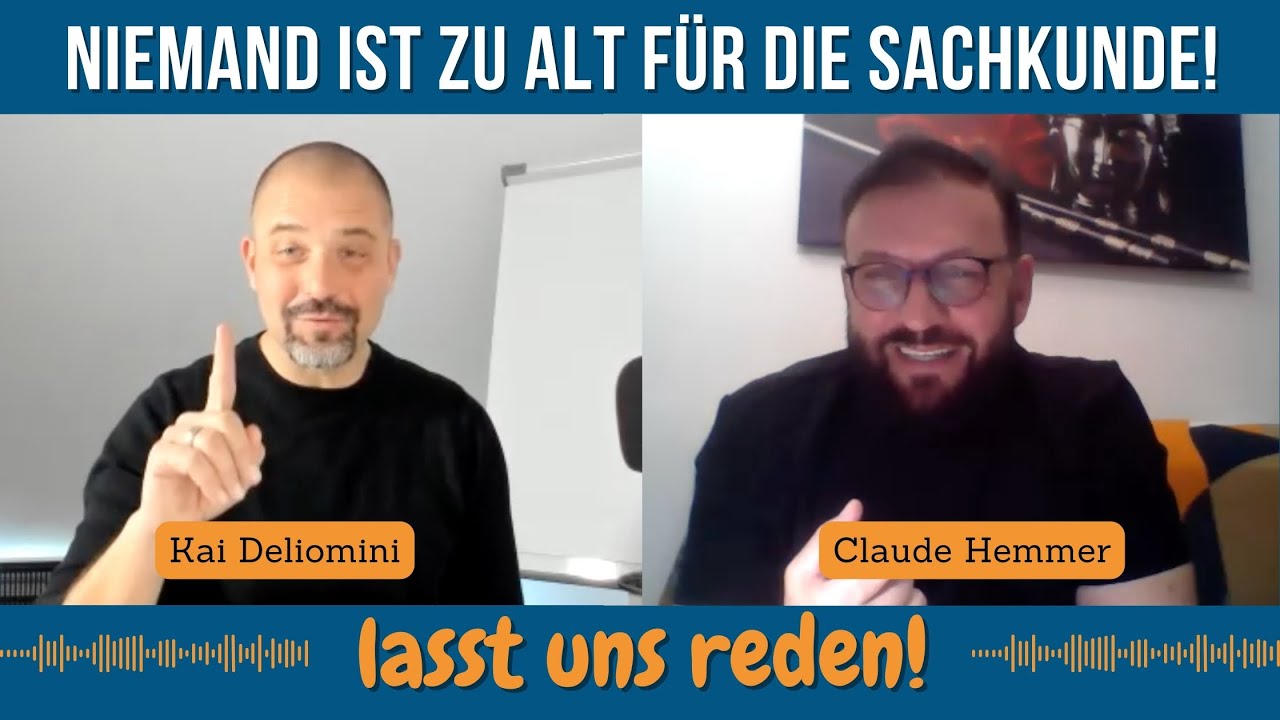 Niemand ist zu alt für die Sachkundeprüfung! (Claude Hemmer)
