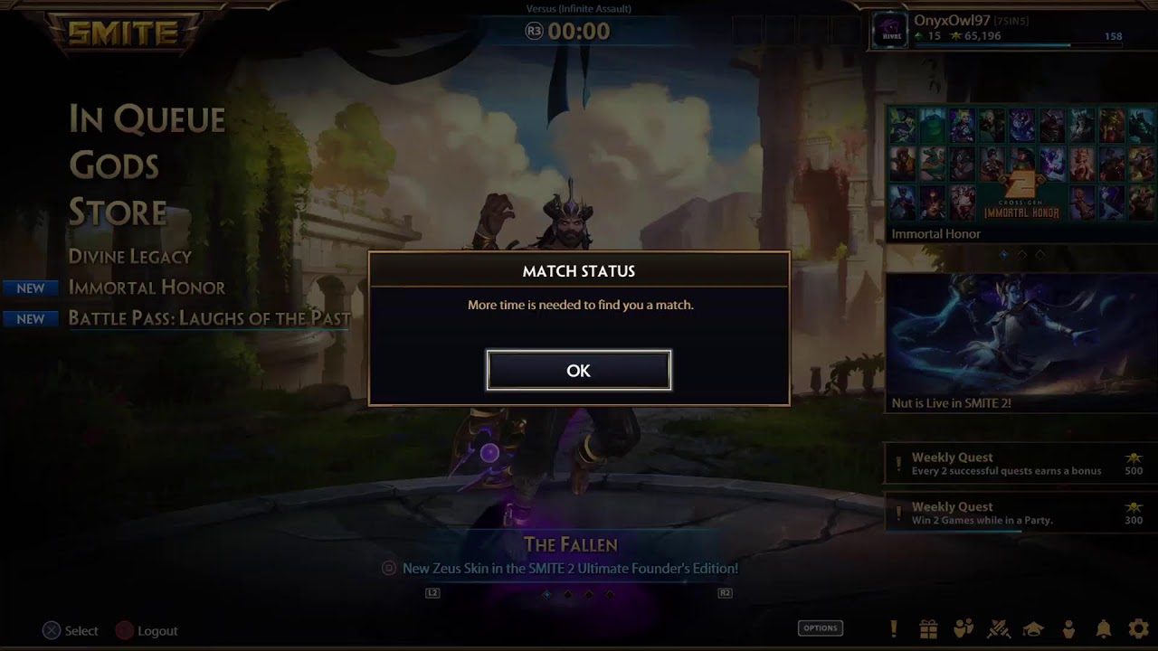 Smite Gameplay
