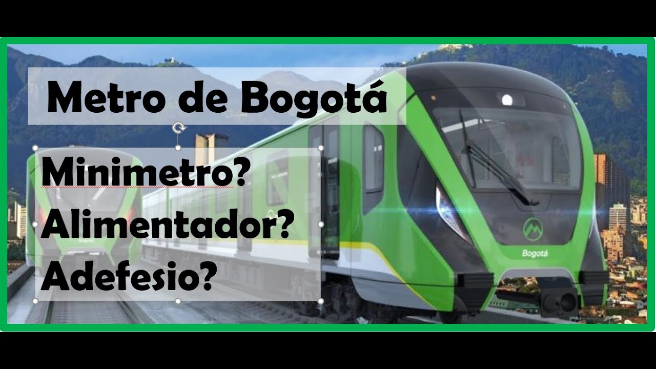 Metro de Bogotá (L1) ¿Elevado o Subterráneo?