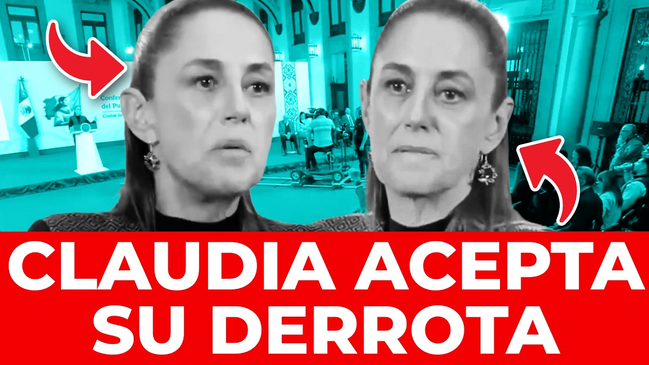 ¡EL CUERPO LA DELATA! Sheinbaum acepta que no pasará su Reforma Electoral en el Senado