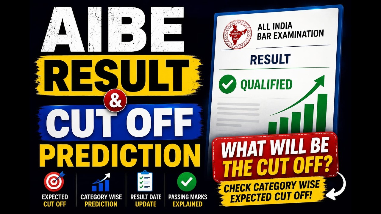 AIBE 21 Cut Off 2026 🔥 | Expected Cutoff Marks & Result Date Prediction | AIBE XXI Latest Update