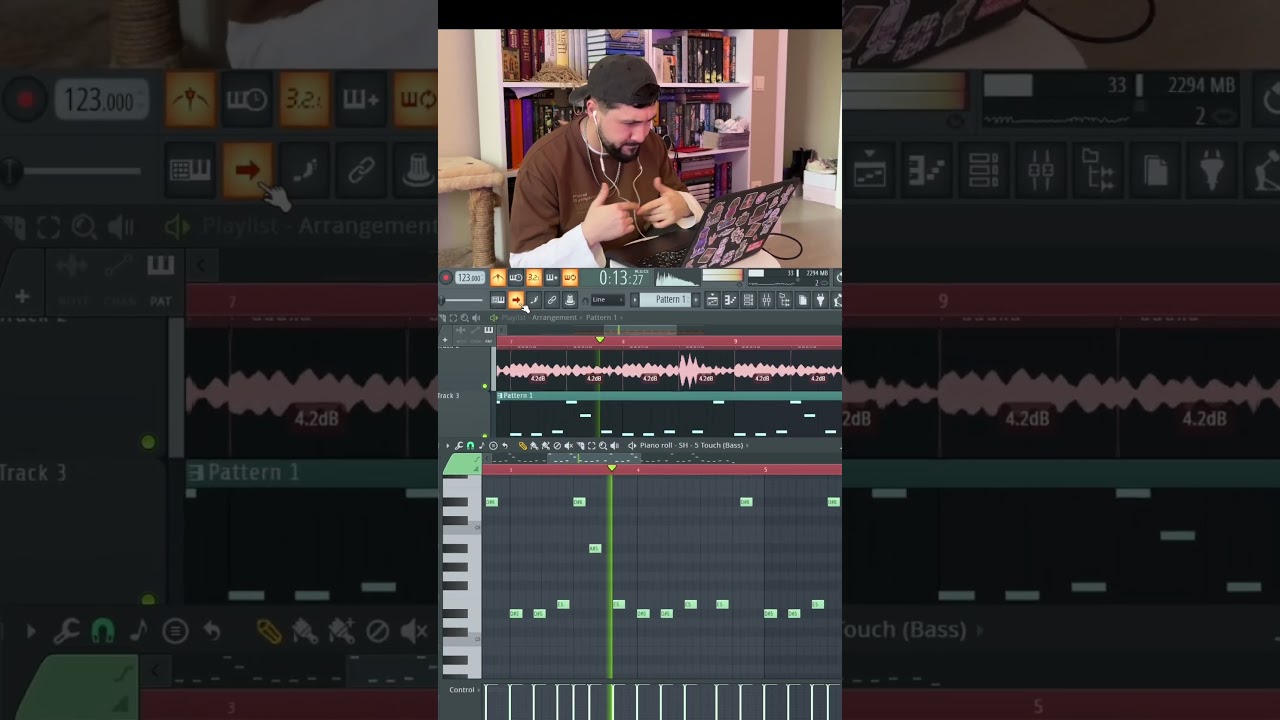 Засемплировал необычный духовой инструмент #sampling #musicproducer #flstudio #beatmaker