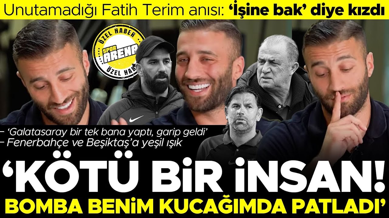 İbrahim Üzülmez kötü insan | Galatasaray bir tek beni çağırmadı | Alpaslan'ın gözünden Arda Turan
