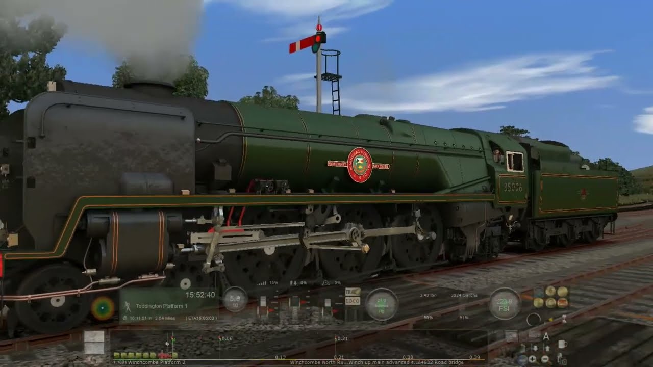 Train Simulator 35006 P&O S N Co Final Run