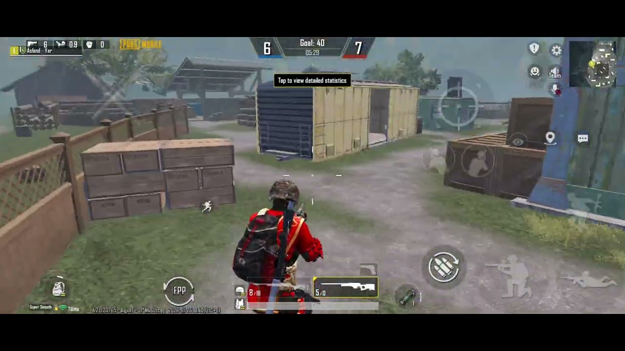Playing with cute bot