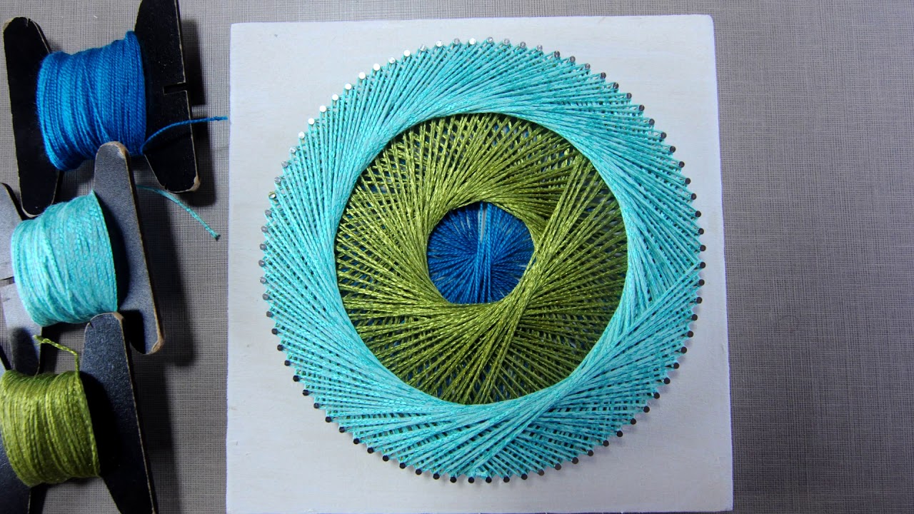 ROPENROLL DAİRE MODELİ, string art kit yapımı açıklamalı video, okul etkinliği