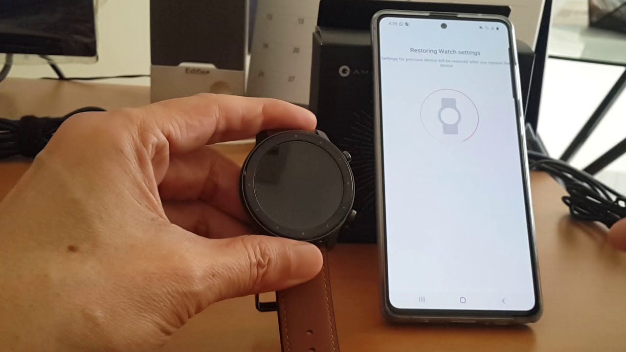 Cara Melakukan Factory Reset Smart Watch Xiaomi Amazfit GTR 47 mm