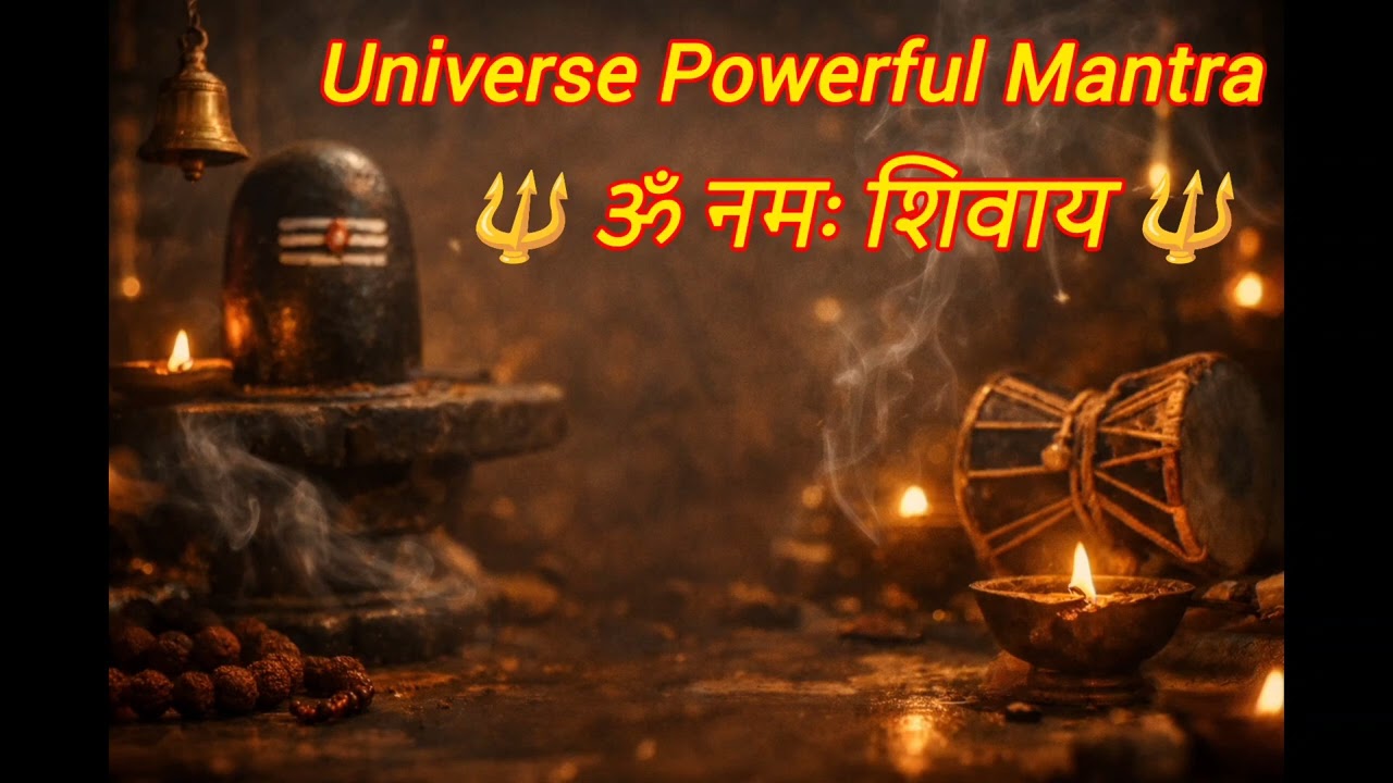 Om Namah Shivay Mantra 🙏🔱 | Powerful Shiva Mantra Chanting | Mahadev Meditation & Positive Energy