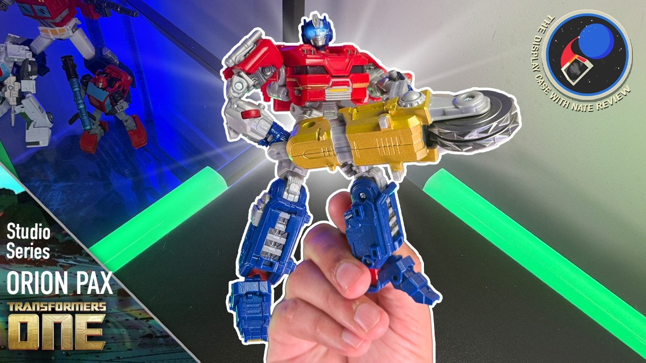 Распаковка и обзор фигурки Transformers ONE Orion Pax Studio Series Deluxe
