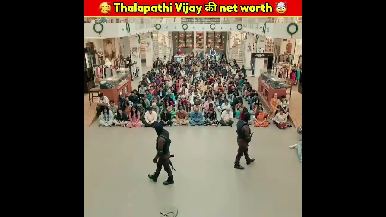 🤯thalapathy Vijay net worth? #shorts #trending#viral