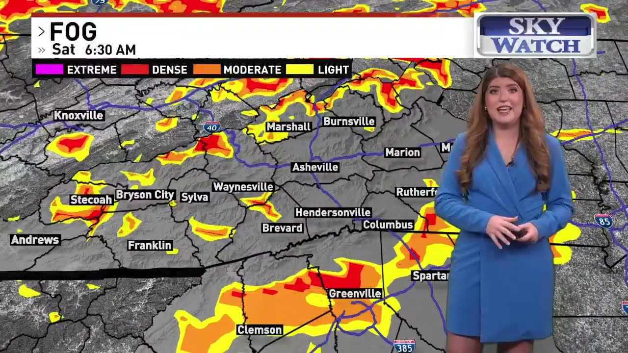 November 8, 2025 7am weather forecast | Asheville, NC