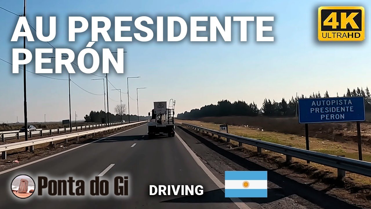 SAN VICENTE - MERLO [SIN CORTES] NUEVA AUTOPÍSTA PRESIDENTE PERON #driving 2024 4K  AMBA - ARGENTINA