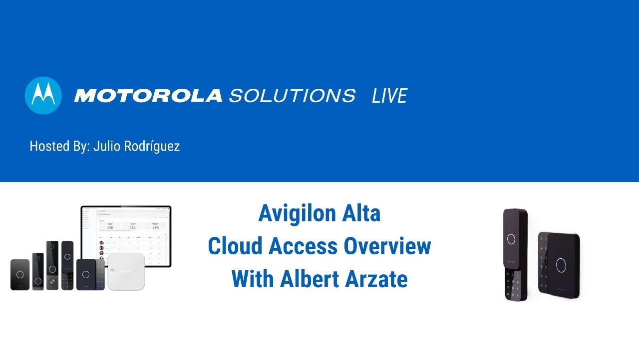 MSI Live - Alta Cloud Access Control Overview with Albert Arzate