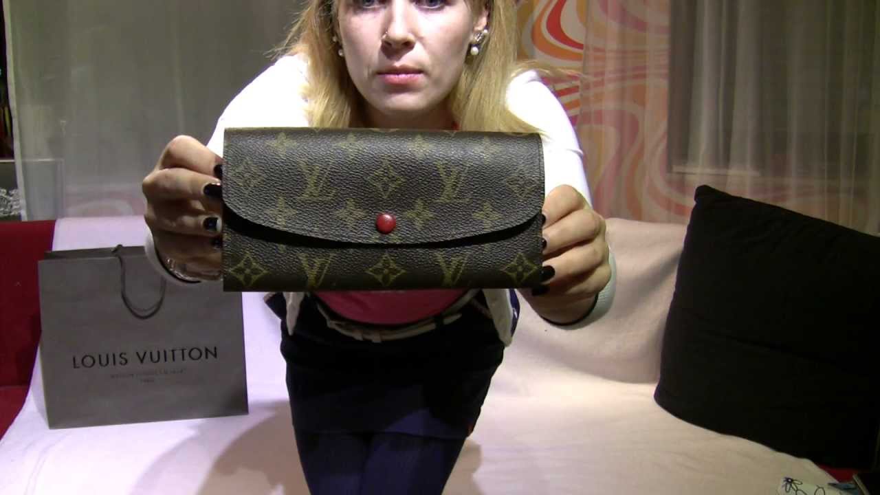 Review Louis Vuitton Emilie Geldbörse deutsch german