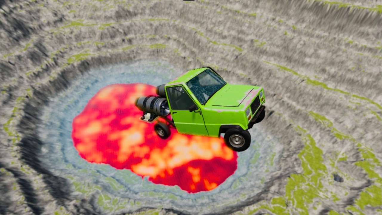 Realistic Leap Of Death Car Crash Jump #18 | BeamNG.Drive