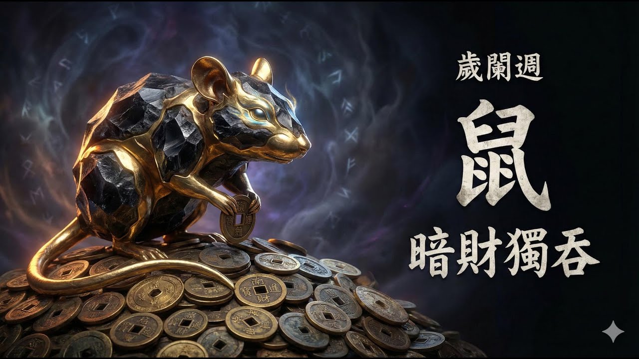 屬鼠人聽好！這週若覺得「孤獨」反而是大吉之兆！老天爺特許的「真空期」，誰能耐住寂寞誰就能富著跨年。