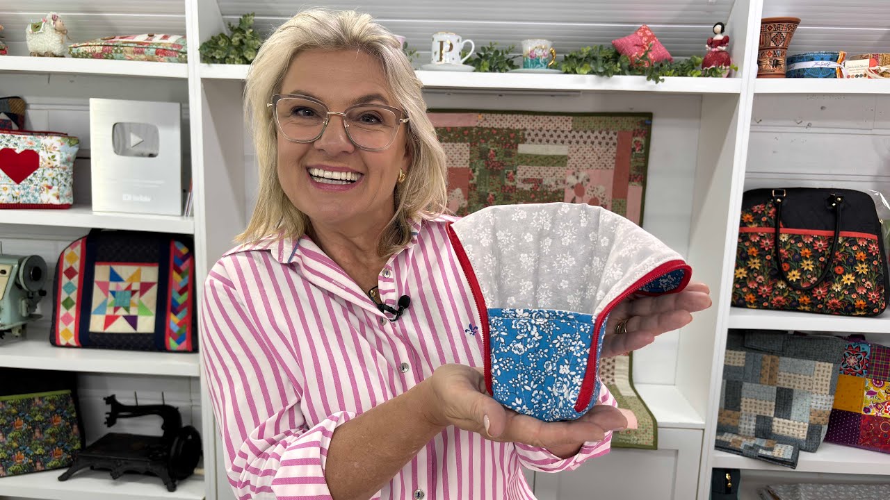 Como fazer um Estojo Vertical Lindo e Rápido de Costurar? | Dica de Sexta