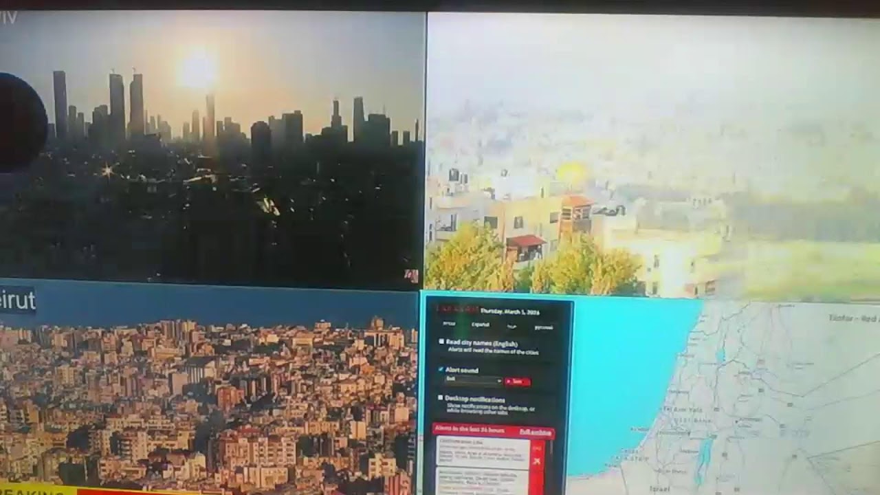 ISRAEL BEIRUT ( WEB CAM)