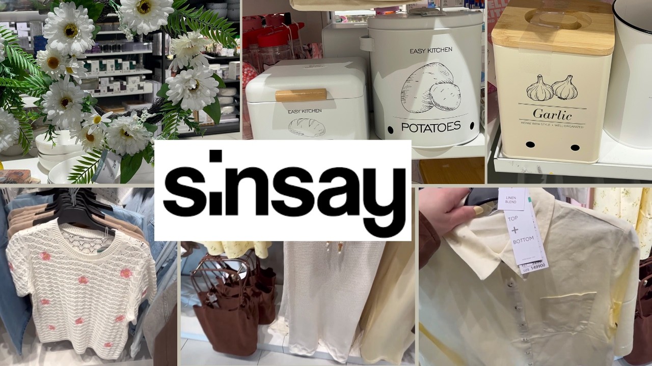 Новинки от Sinsay / Контейнеры для овощей / Вязаные блузки и юбки