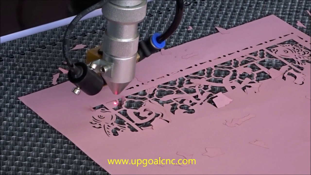 Paper-Cuts Done by UPGOAL Co2 Laser Cutting Machine
