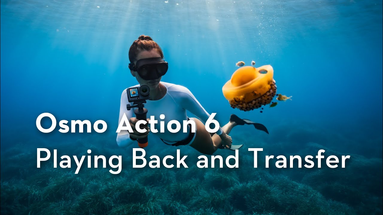 Osmo Action 6｜Footage Playback and Transfer