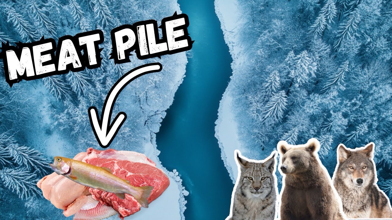 We left a pile of meat in the forest! - Here’s what happened! (Trail Camera Video)