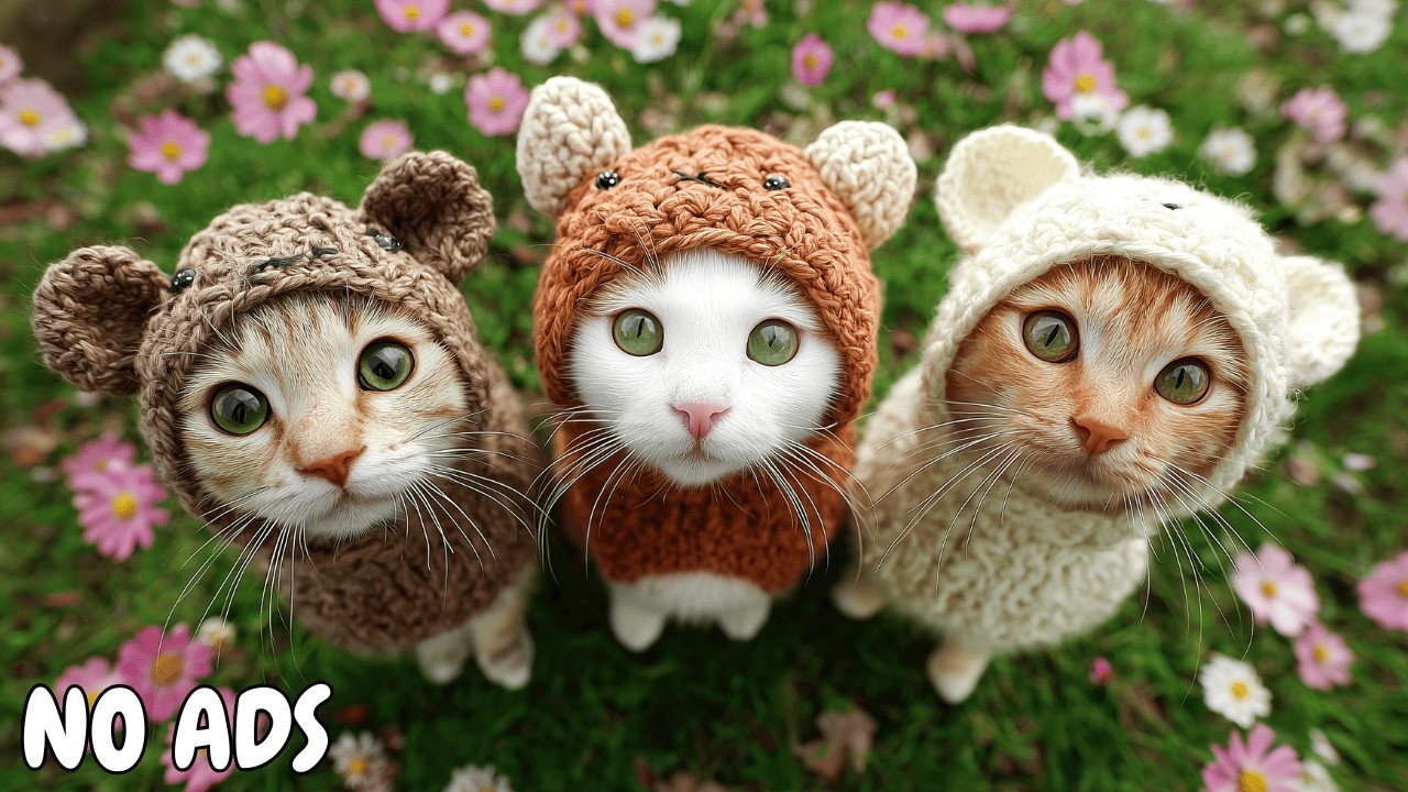 12 часов успокаивающей, мечтательной музыки для кошек 🐈 Музыка для снятия стресса 💤 Без рекламы