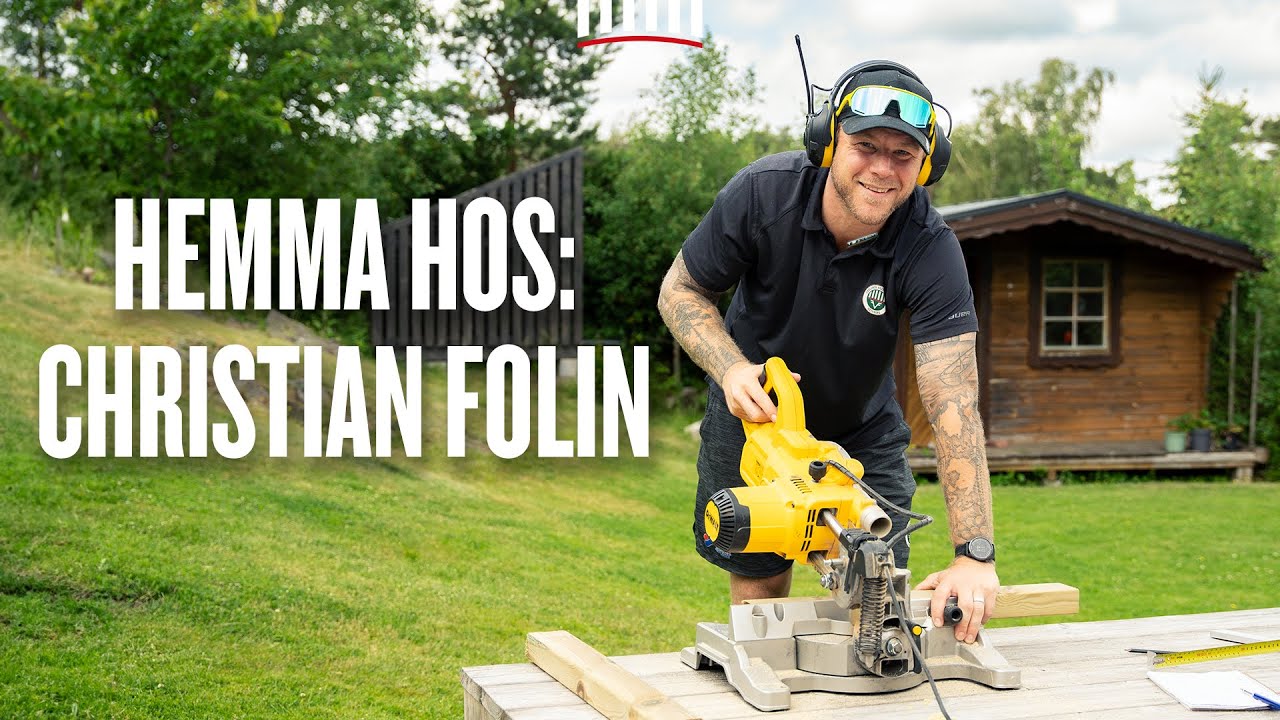 Frölundas bästa snickare – möt Christian Folin hemma i huset