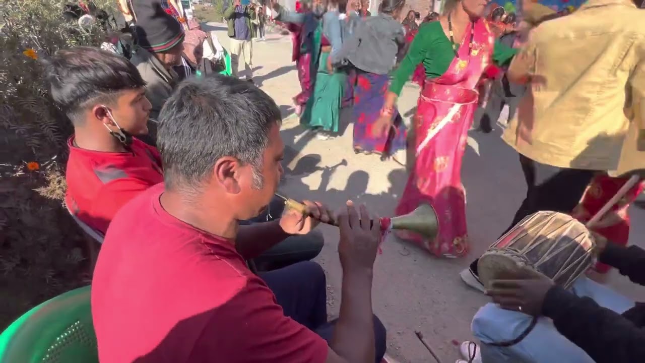 घुम्टे कि छोरि,  बबाल पन्चे बाजा # हुग्दिसिर बरेङ - Hugdisir Panche Baja