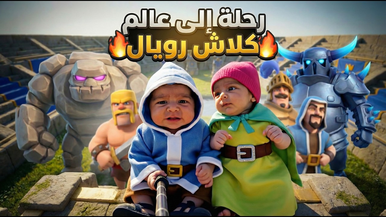 توأم الذكاء الاصطناعي يلعب كلاش أوف كلانس وكلاش رويال لأول مرة 😱