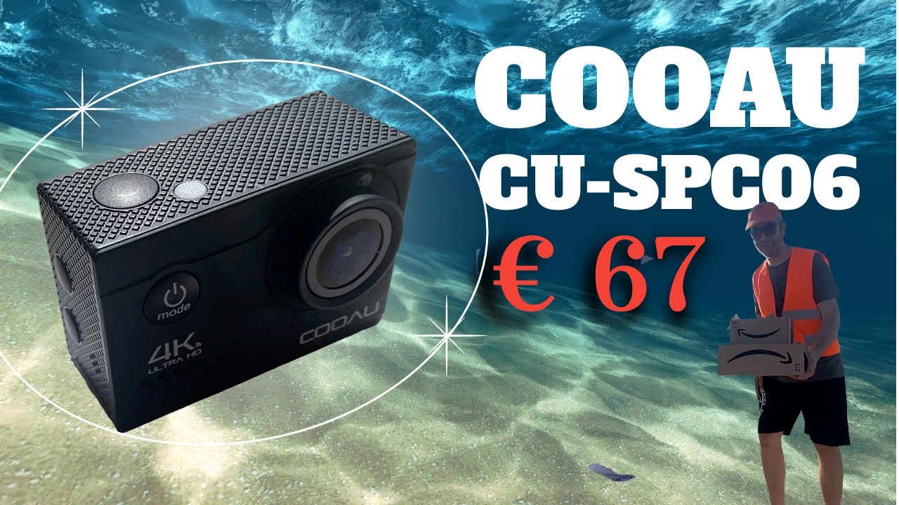 COOAU CU-SPC06 -  Action Cam HD 4K 20MP