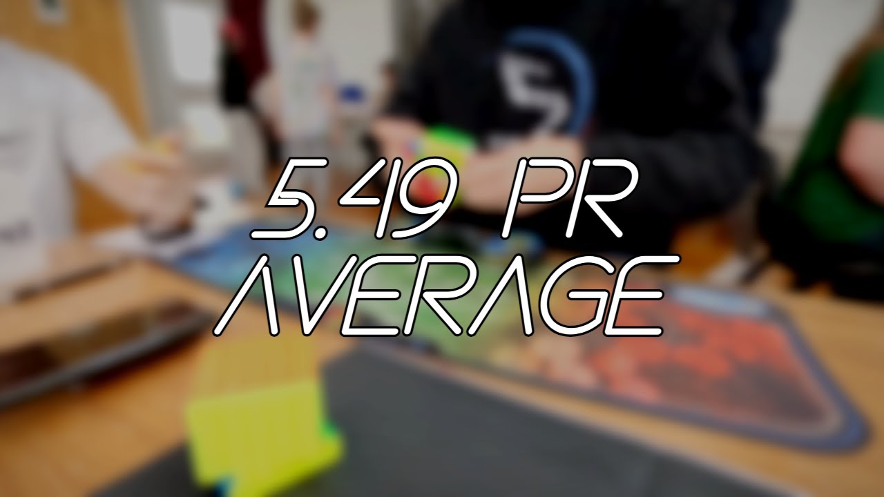 5.49 Official 3x3 PR Average