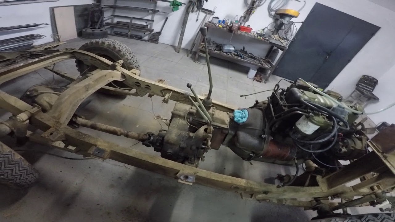 Prace rozbi&oacute;rkowe  Jeep Willys - Viasa   odc. 1 .