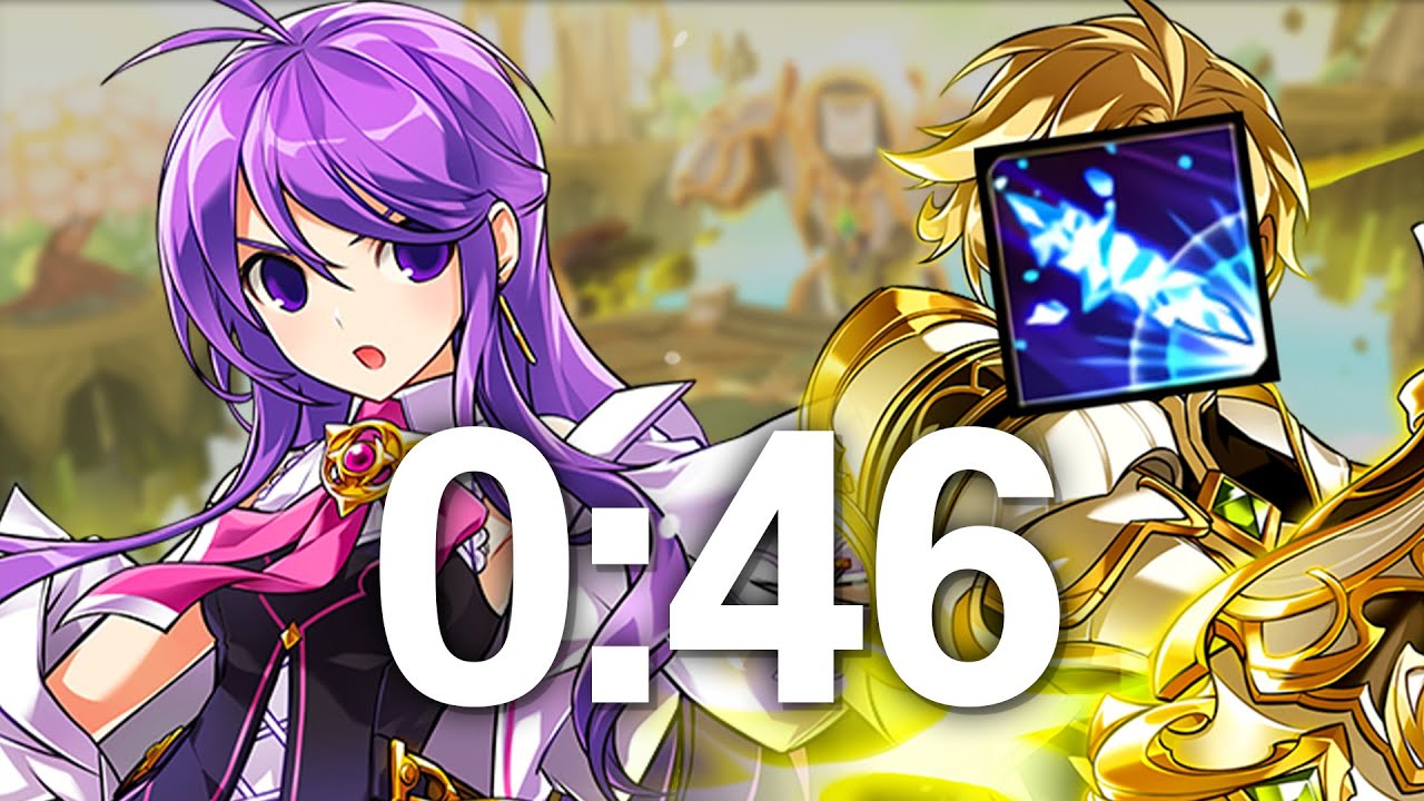 [Elsword KR/엘소드] 에세 상향 후 가이아 헬 0:46 | Aether Sage 14-1 Gaia Hell 0:46 (After Buff)