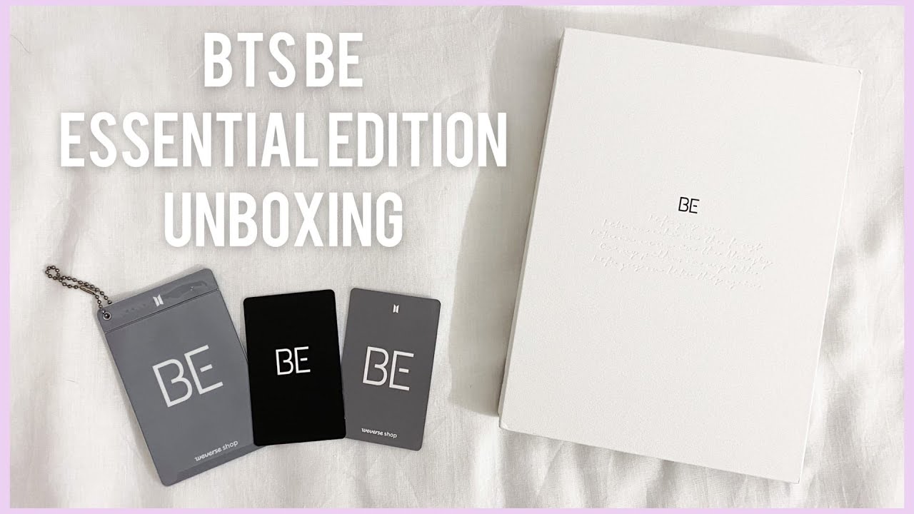 🤡 РАСПАКОВКА АЛЬБОМА BTS BE (Essential edition) | kpop album unboxing