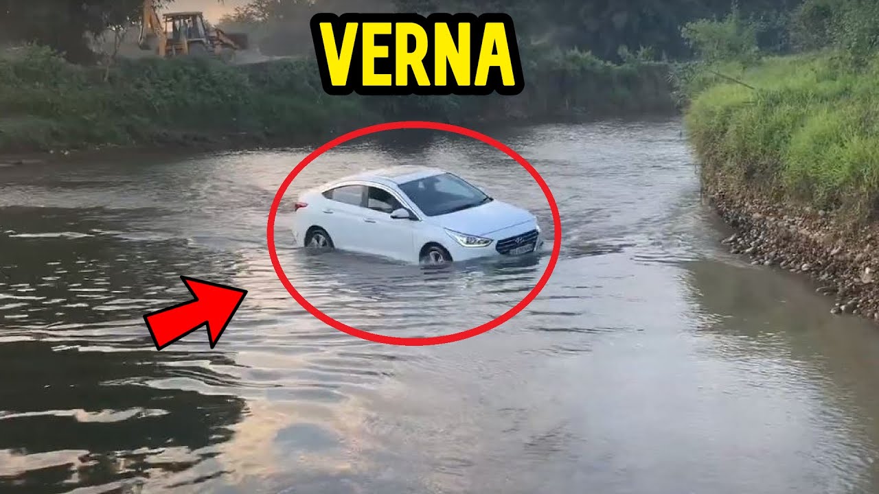 This is Why Hyundai VERNA Best | Towing & Racing capabilities | stunt | Car Wali Baat 🔥🔥