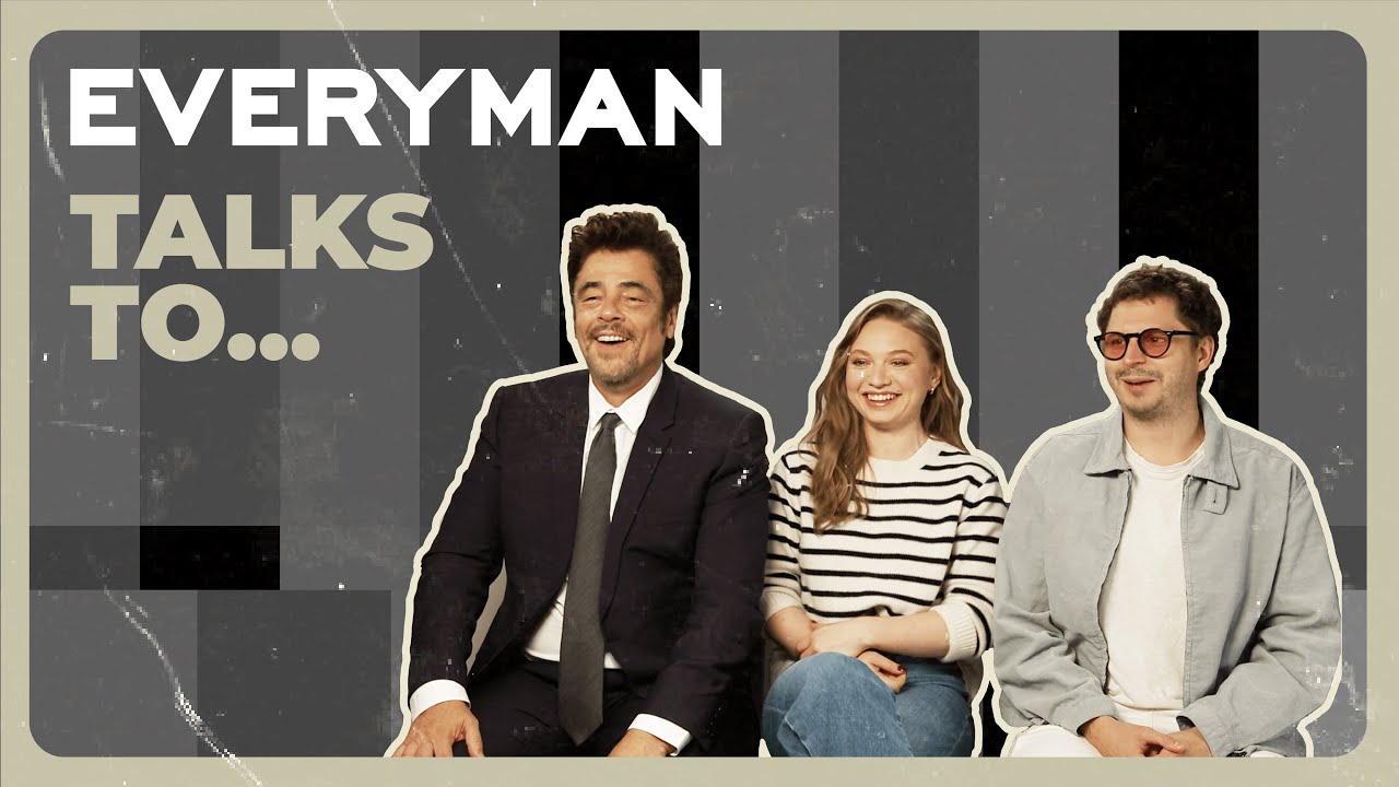 Benicio Del Toro, Mia Threapleton and Michael Cera discuss The Phoenician Scheme