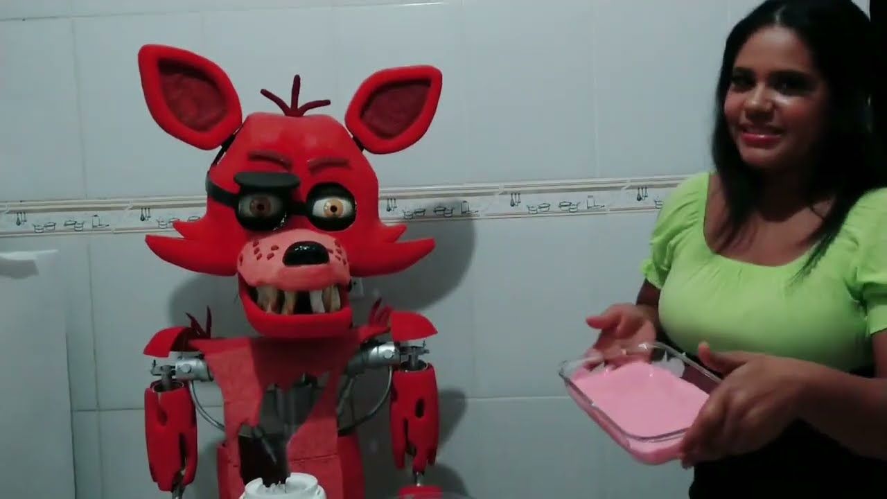 COMO FAZER DANONINHO COM FOXY FNAF