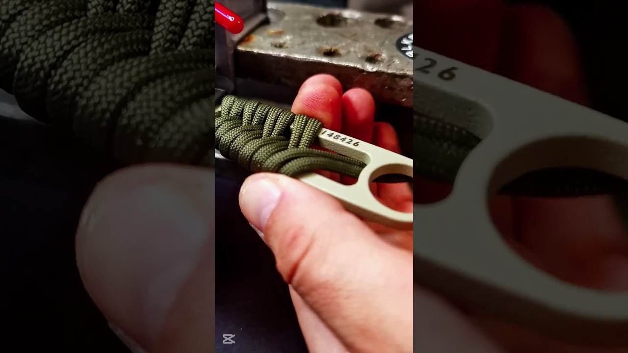 Izula knife Survival paracord #eseeknives #survival
