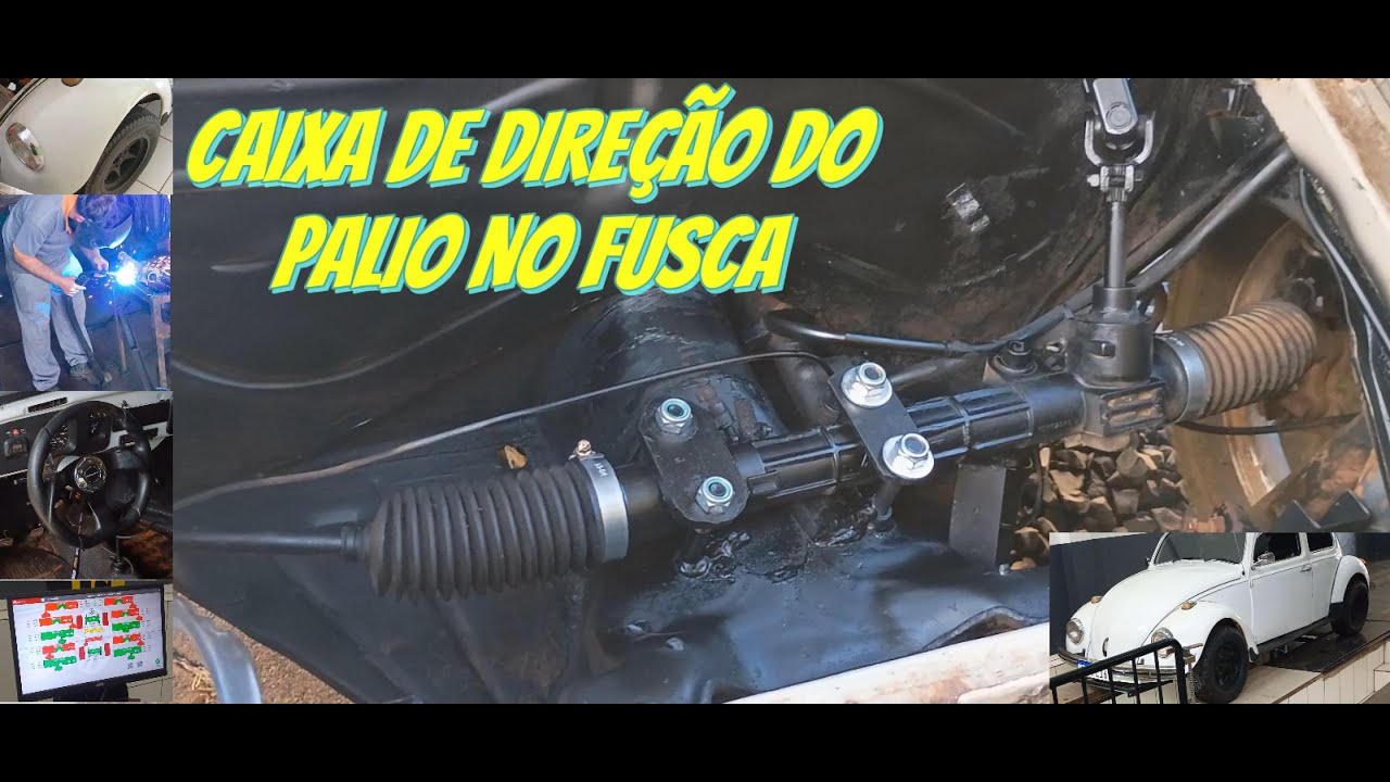 Caixa de direção do pálio no fusca