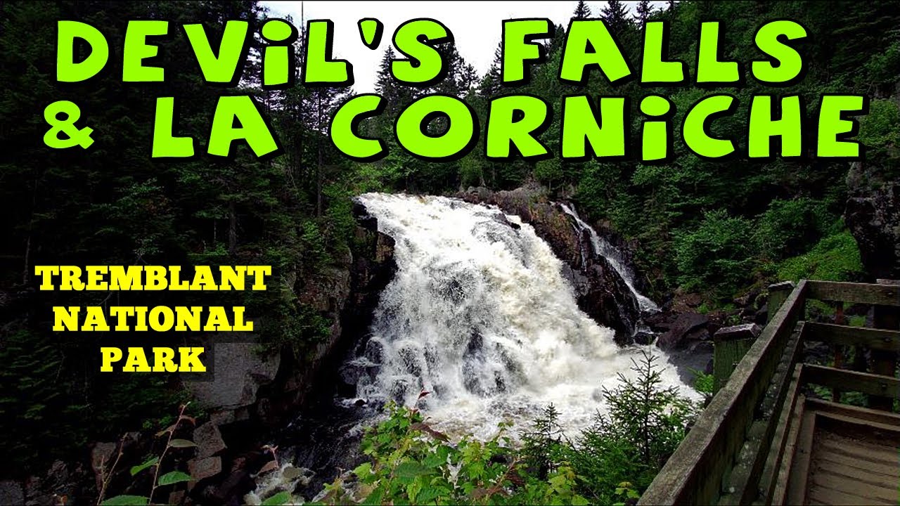 hiking the devils falls and la corniche (Tremblant national park)