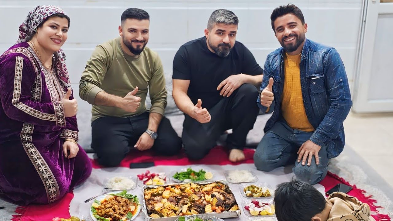 احلى سمك على طريقة شيف أحمد انا و فرهاد لأول مرة نكتشف طعم القريدس