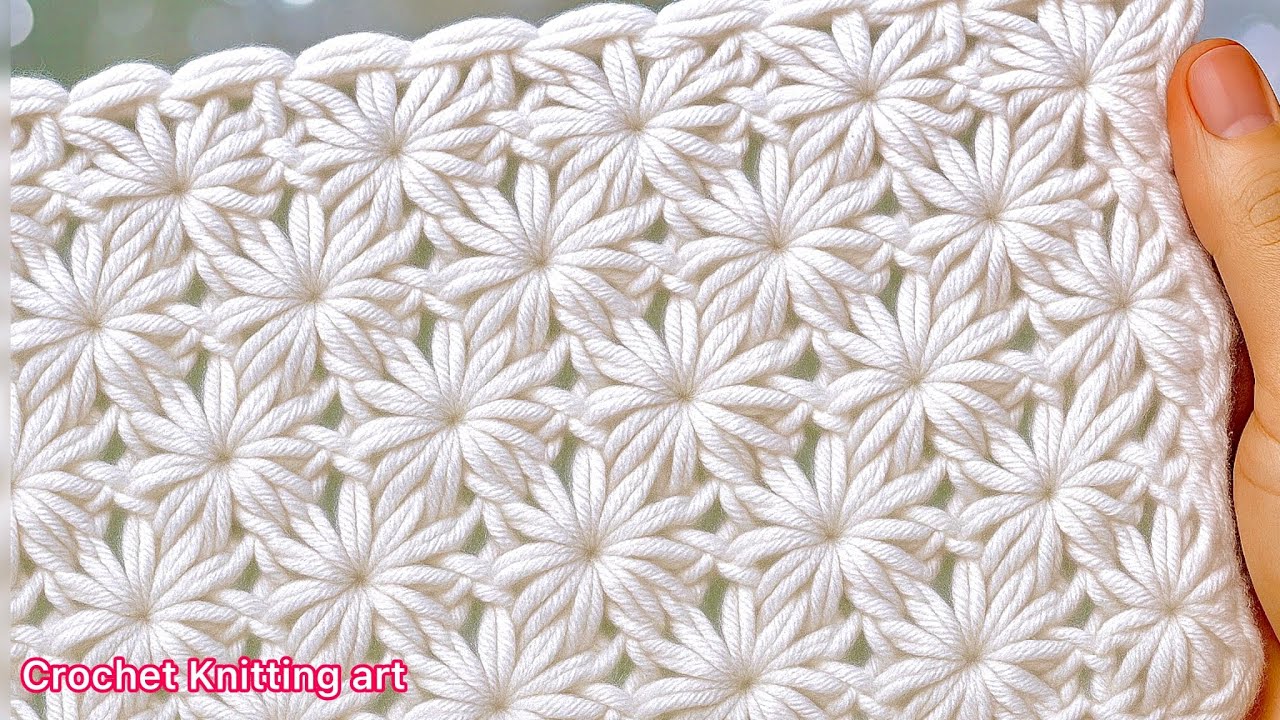 So Easy, So Beautiful!🌸😍 Must Try Crochet Stitch for Beginners! Crochet baby blanket, Shawl
