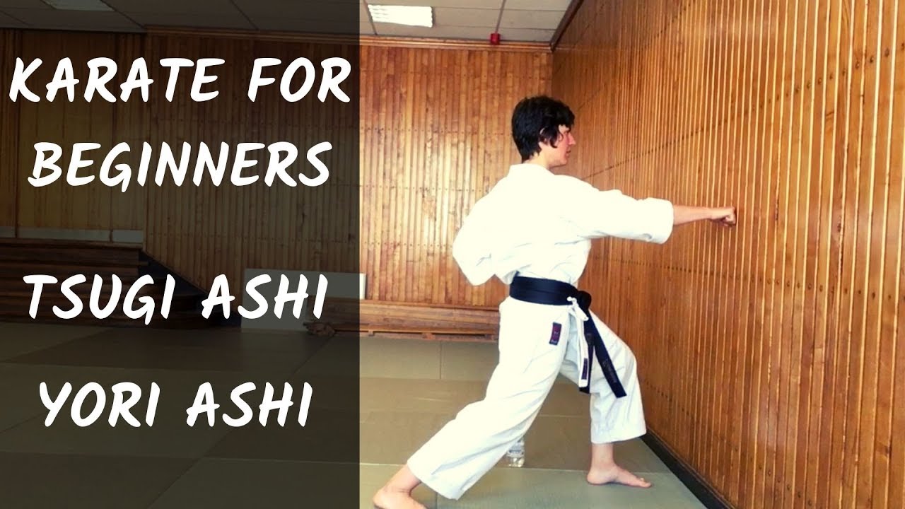 Karate for Beginners #32 - Tsugi Ashi & Yori Ashi