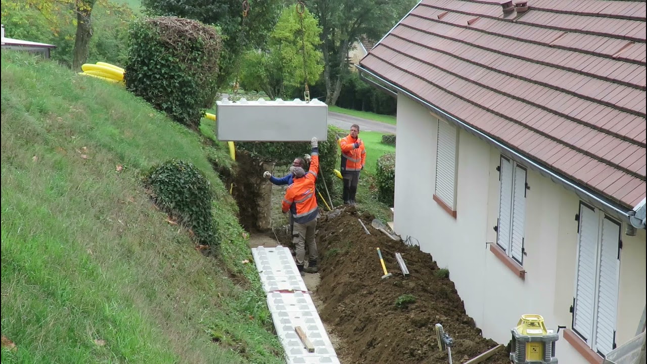 CONSTRUCTION D'UN MUR DE SOUTÈNEMENT A ORBIGNY (52)