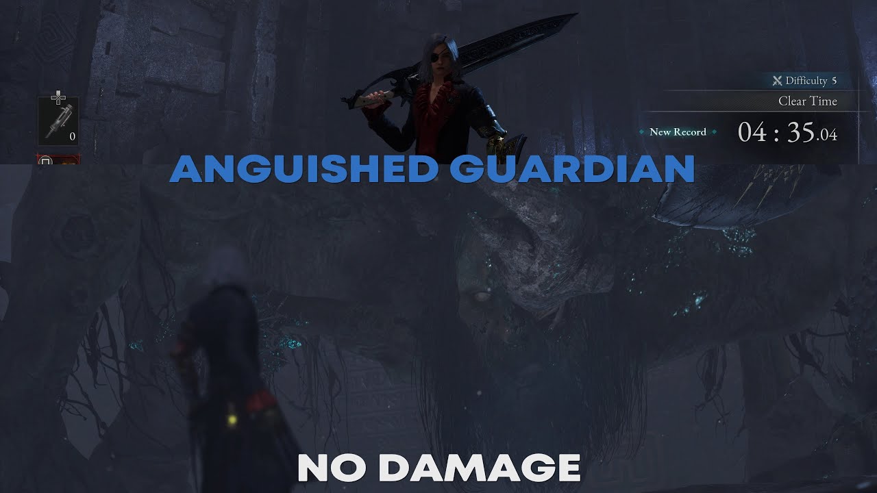 NG+ Anguished Guardian of the Ruins No Hit/Damage | Boss Rematch Difficulty 5 | Legendary Stalker