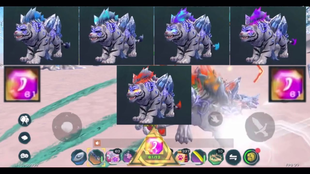 Utopia Origin | 🐯🐯 White Tiger's Evo 5 🐯🐯 | 五階皎晶白虎 | Hổ Trắng Nâng Cấp Lên 5 | 烏托邦起源 #185