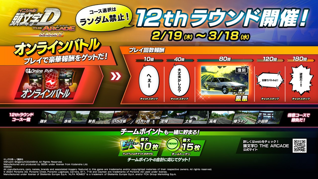 【香港旺角金雞遊戲機４號機】頭文字D THE ARCADE 直播配信 Initial D THE ARCADE LIVE Broadcast