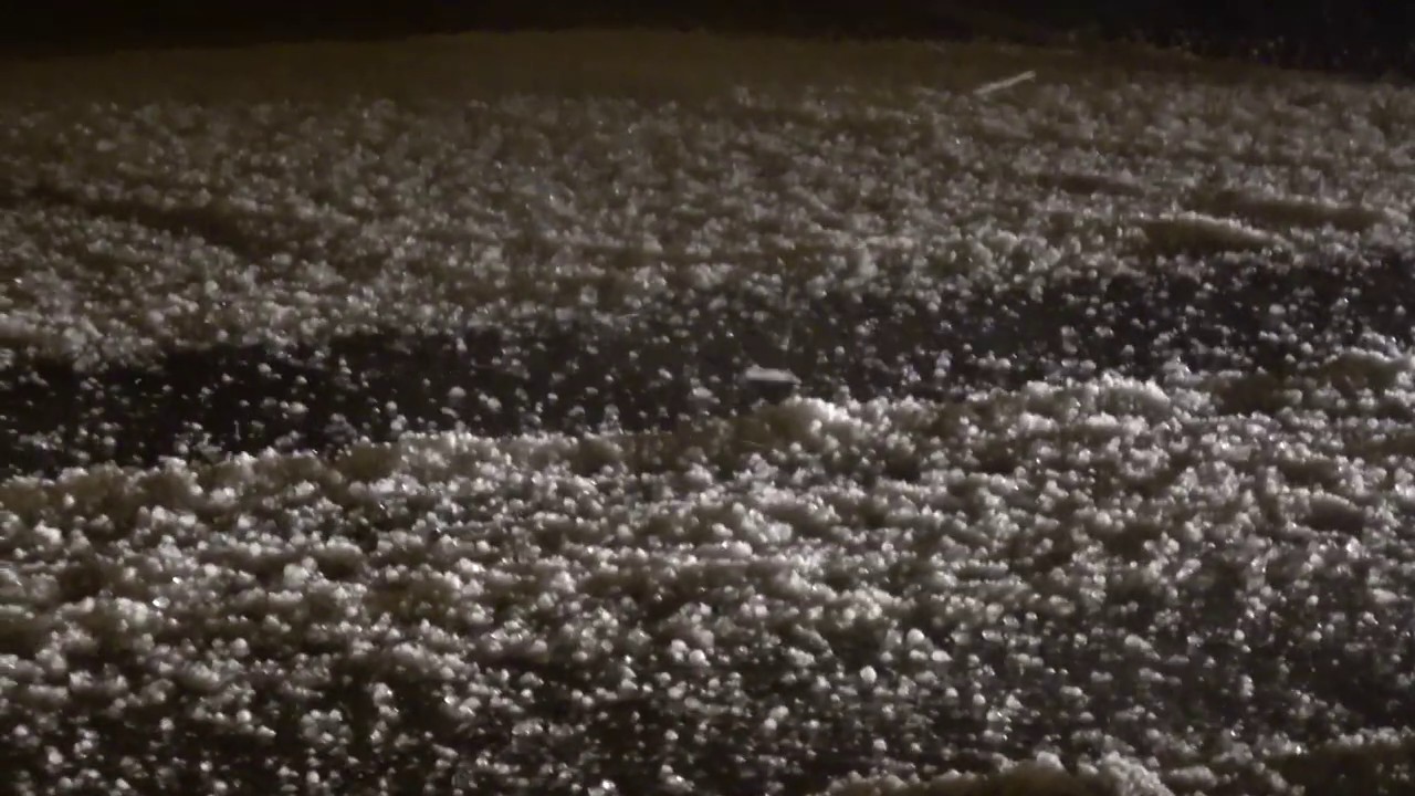 Hail, Snow and storm in sunny Spain 😳