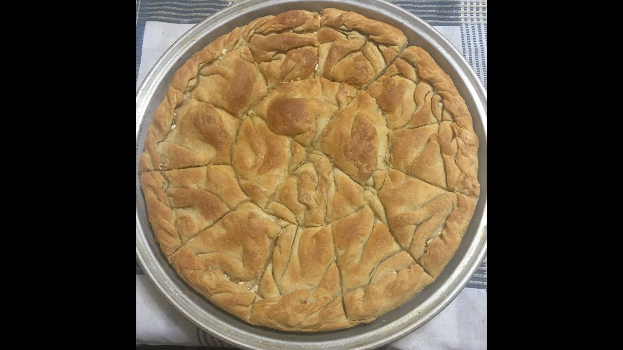 Τυρόπιτα με σουρωτη  / easy greek cheese pie with soda